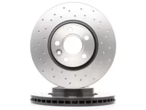 Image of BREMBO Brake disc FORD,VOLVO,LAND ROVER 09.A427.1X 1379965,1384689,1405510 Brake rotor,Brake discs,Brake rotors 1420600,1420601,1469085,1500158