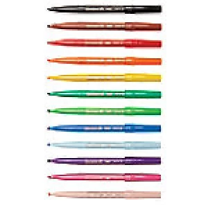 Image of BIC Felt Tip Pens Visacolor XL Assorted 96 Pieces