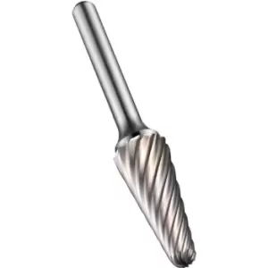 image of P621 8.0X6.0MM Carbide Ball Nosed Cone Burr for Stainless Steel