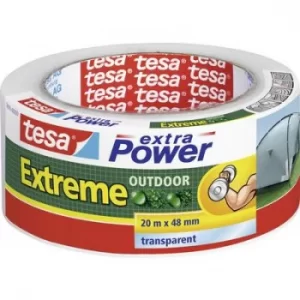 tesa EXTREME OUTDOOR 56395-00000-00 Cloth tape tesa extra Power Transparent (L x W) 20 m x 48mm