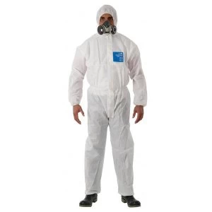 Image of Microgard 1500 Plus Overall White XL Ref ANWH15111XL Up to 3 Day
