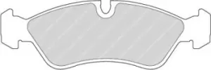 Image of Ferodo FDB584 Brake Pad Set Front Axle Premier Car