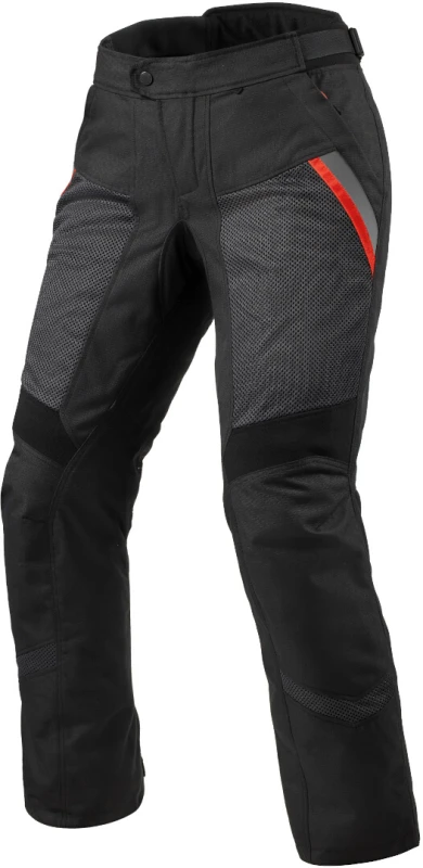 Image of Rev It Tornado 4 H2O Ladies Motorcycle Trousers 34 Black Standard (UK 6) Black