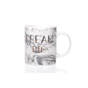 image of Sabichi Marble Dream Big New Bone China Mug