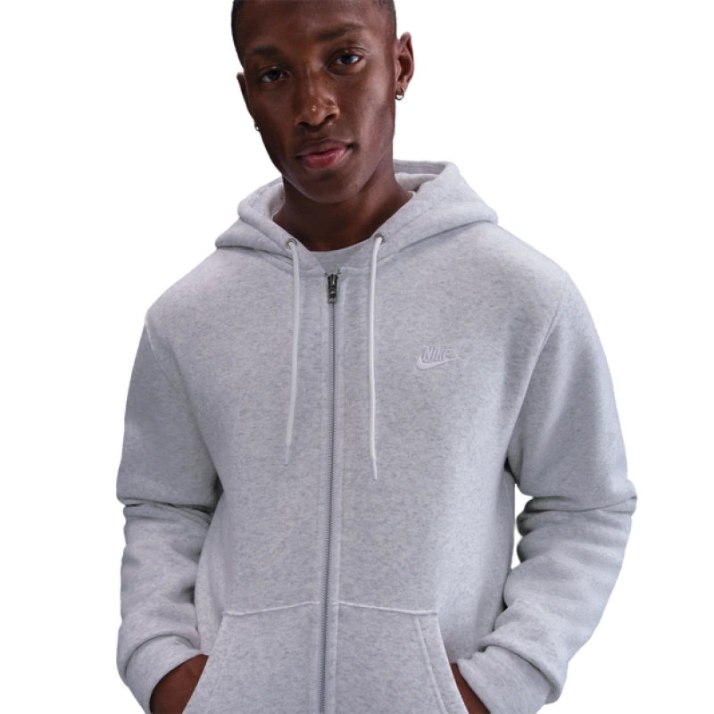 Image of Nike fleece Men Hoodies - Purple - Size S - Cotton Jersey