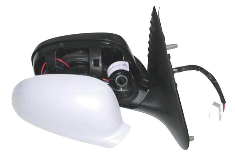 Image of PRASCO PG0597314 Wing mirror Left, Electric, Aspherical, primed Outside Mirror (50)