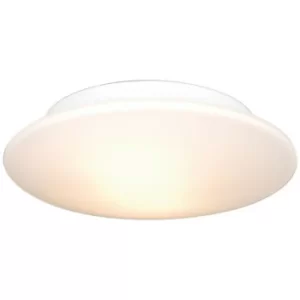 image of Linea Verdace Dubro Flush Ceiling Light White