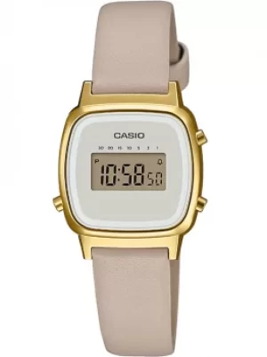 Image of Casio Ladies Vintage Mini Strap Watch LA670WEFL-9EF