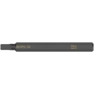 Image of Wera 840 S Hex-Plus Bits for Impact Screwdrivers, 5/32" x 70mm - N/A