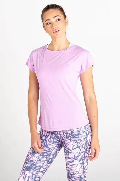 Dare 2b Q-Wic 'Breeze By' Short Sleeve T-Shirt Lavender