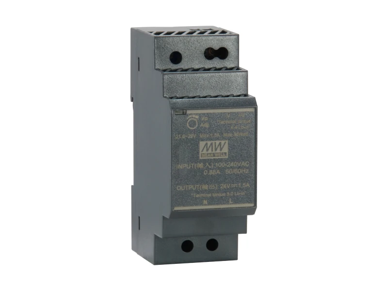 Image of LevelOne 24V DC Industrial Power Supply. 30W. DIN-Rail