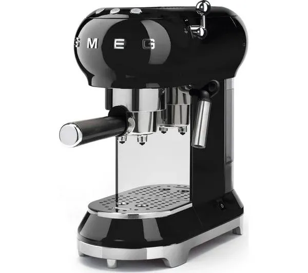 Image of Smeg ECF01BLUK 50s Retro Espresso Coffee Maker