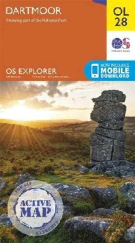 Image of Dartmoor Sheet map, folded