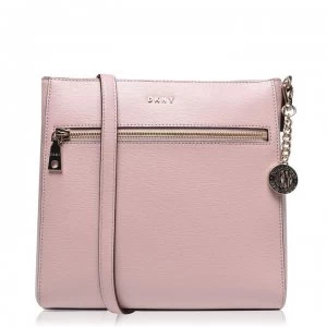 Image of DKNY Top Zip Pocket Cross Body Bag - Dune DUN