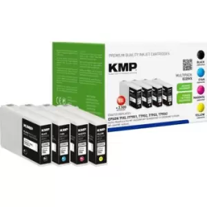 Image of KMP Ink set replaced Epson 79XL, T7901, T7902, T7903, T7904 Compatible CMYK E220VX 1628,4005