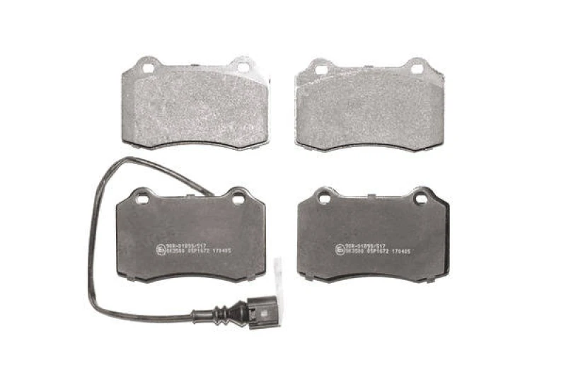 Image of LPR 05P1672 Brake pad set Brake Pad Set,disc brake (402)