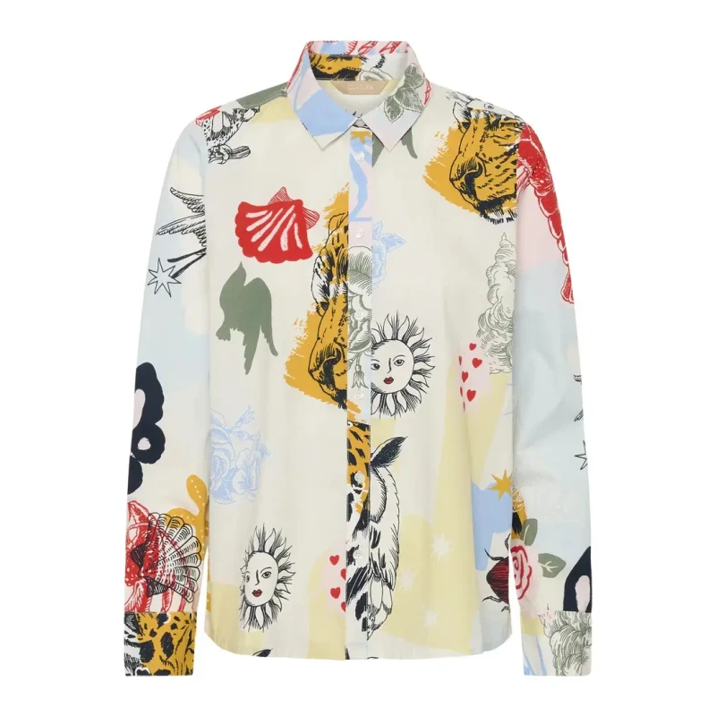 Image of culture Woman's shirt CULTURE Ashmo Olena Multicolore Female M