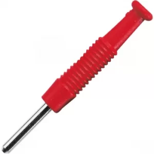 Image of SKS Hirschmann 935980172 2mm MST 3 Miniature Plug 6A Red