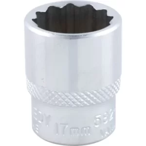 image of 17MM Socket 3/8" Sq Dr