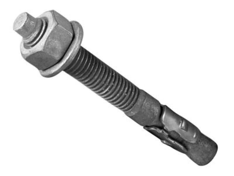 Image of Masonmate 0841M560125G Galvanised Through Bolt M10 X 125mm 25 Mamtbgm10125