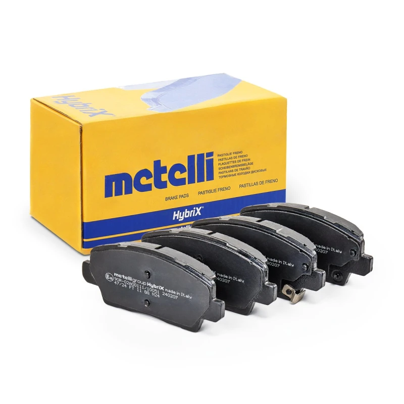 Image of METELLI Brake pad set METELLI 22-1302-0