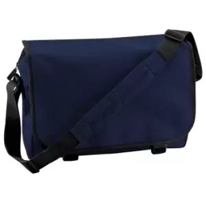 image of Bagbase Adjustable Messenger Bag (11 Litres) (One Size) (French Navy)