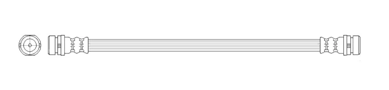 Image of K&K FT2526 Brake Hose Brake Hose (83)