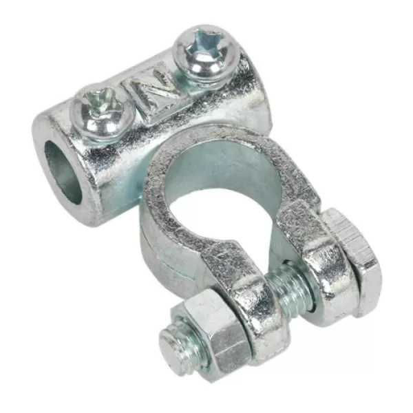 Image of Genuine SEALEY BTN4 Battery Terminal 24V Negative Medium-Duty Pack of 10