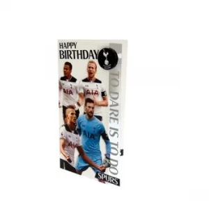 image of Tottenham Hotspur FC Birthday Card Players