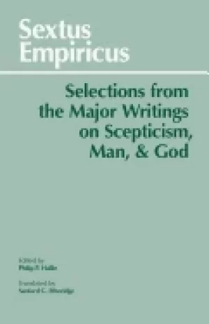 Image of sextus empiricus selections from the major writings on skepticism man and g