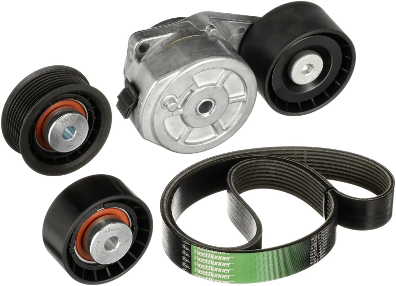 Image of GATES K028PK1890HD V-ribbed belt set FleetRunner Micro-V V-Ribbed Belt Set (542)
