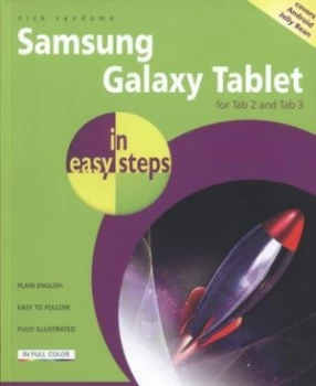 Image of Samsung Galaxy Tablet in Easy Steps by Nick Vandome Paperback