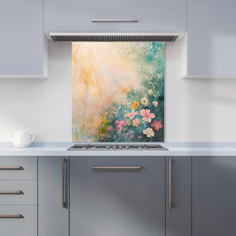 Image of Designer Kitchen Splashbacks Ava Sterling: 00004 Kitchen Splashback Size: 600mm x 750mm Multicolor Unisex 600mm x 750mm