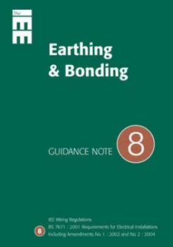 Image of Earthing and Bonding by Institution of Engineering and Technology Paperback