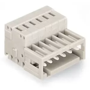 Image of Wago 734-304 Terminal Block, Pluggable, 4Pos, 14Awg