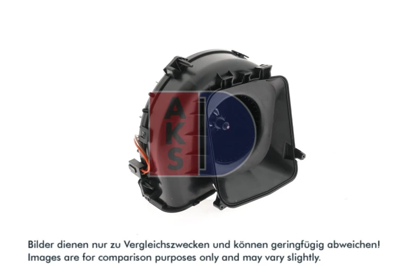 Image of AKS DASIS 158085N Blower Motor for left-hand drive vehicles Interior Blower (2669)