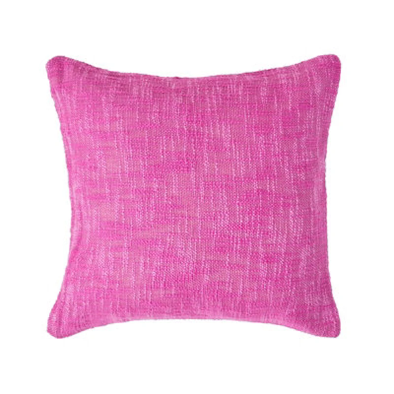 Image of Homescapes Nirvana Cotton Pink Cushion Cover, 45 X 45 Cm