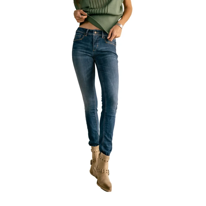 Image of Freeman T Porter Womens skinny jeans Freeman T Porter Angel S-SDM (Denims) Bleu Female XS