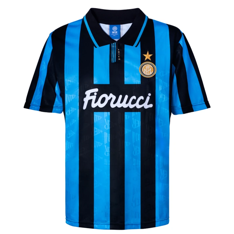 Image of Score Draw Internazionale 1992 Home shirt INTER92HPYSS-XXXL XXXL Mens Sportswear