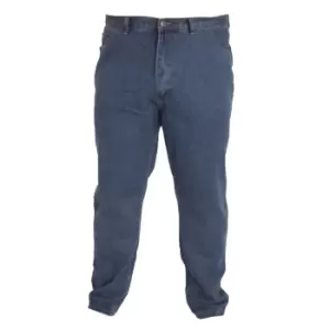 Duke Mens Rockford Kingsize Comfort Fit Jeans (42S) (Stonewash)