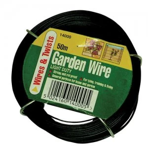 Image of Gardman Light Duty Garden Wire - 50m