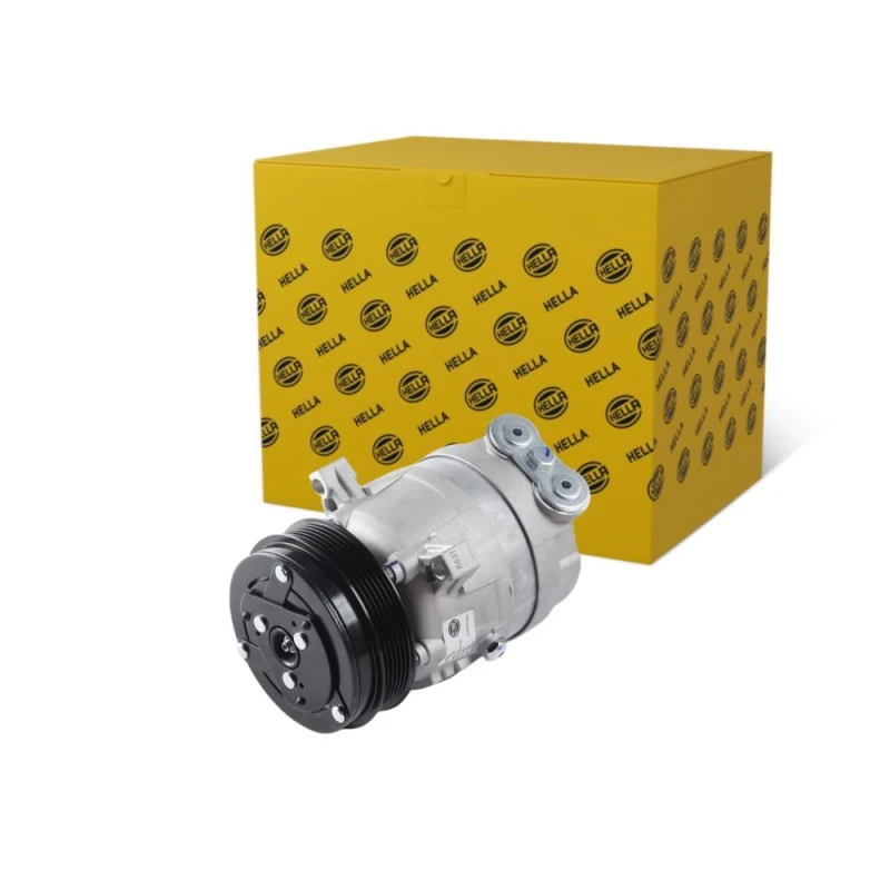 Image of HELLA Air conditioning compressor HELLA 8FK 366 200-931