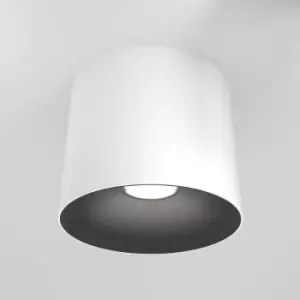 image of Maytoni Maytoni Alfa LED Surface Mounted Downlight White, Black, 12.5cm 3000K