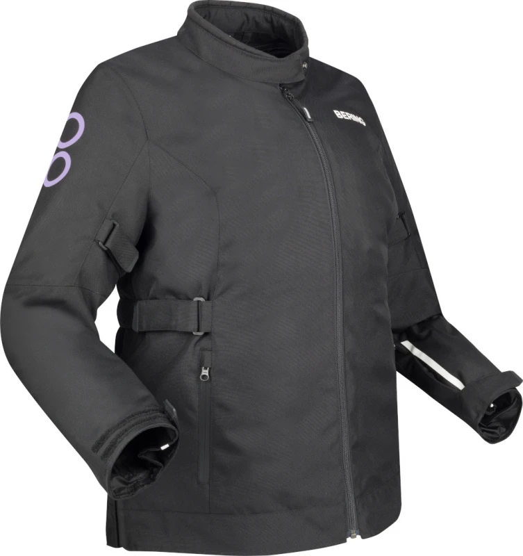 Image of Bering Lady Pamela Queen Size Jacket Black Lilac Size T4