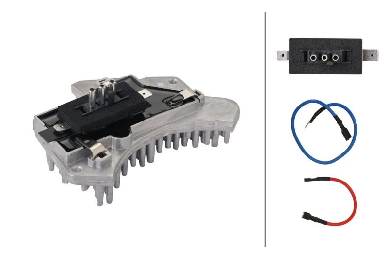 Image of HELLA Blower motor regulator HELLA 5HL 366 410-511