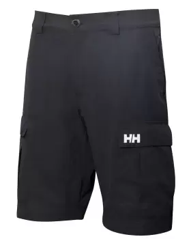 image of Helly Hansen Mens Hh Quick-dry Cargo Shorts Ii Navy 32