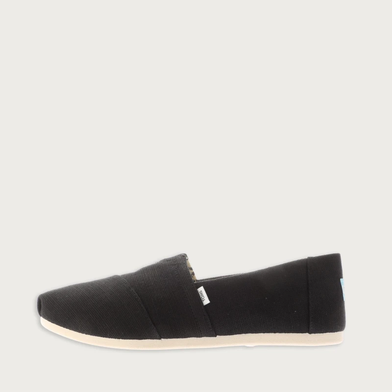 Image of Toms Alpargata Classic Espadrilles Black-White female UK 3