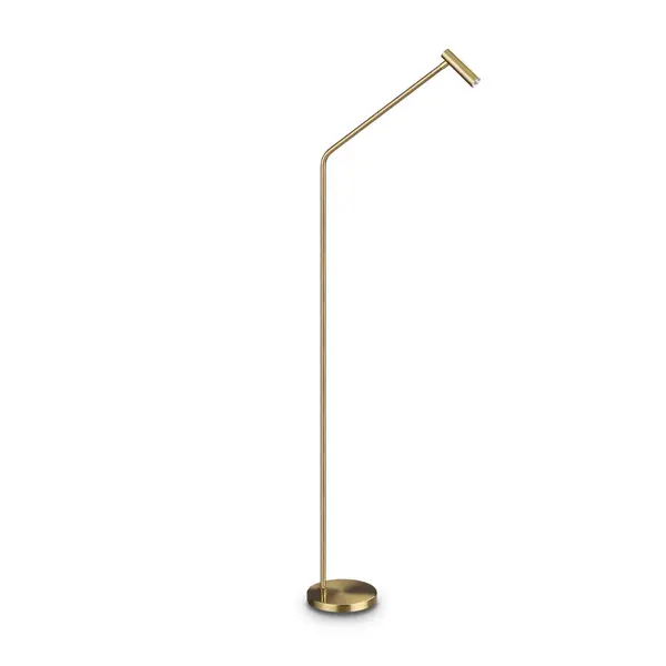 image of Easy Integrated LED Reading Lamp Brass 250Lm 3000K