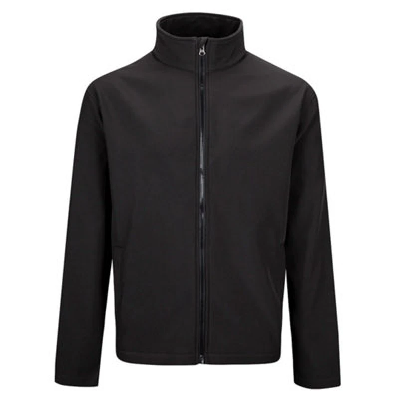 Image of Portwest Mens Print and Promo Softshell Jacket TK20BKRXL Colour: Black