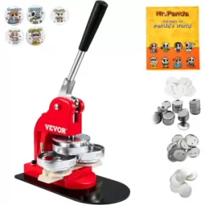Image of Button Maker Machine, 58mm (2.25 inch) Badge Punch Press Kit, Children diy Gifts Pin Maker, Button Making Supplies with 500pcs Button Parts & Circle